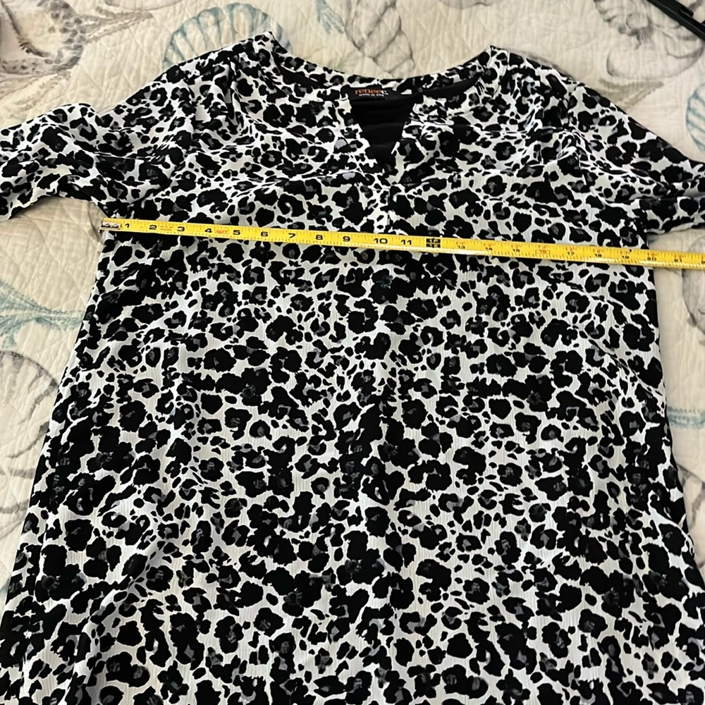 Black,White and gray Shirt Dress